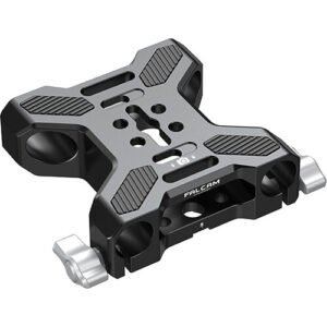 Falcam 3306 Baseplate with Dual 15mm Rod Clamps systec international
