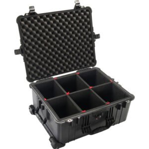Pelican 1610TP Case with TrekPak Divider System (Black)