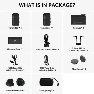 Hollyland LARK MAX accessories