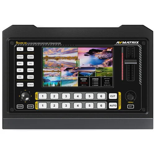 SHARK S6-3 - Systec International Trading LLC AVMATRIX Shark S6 6-Channel HDMI/SDI Video Switcher