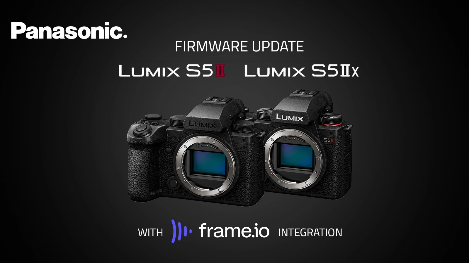 Lumix S5 II and Lumix S5 IIX