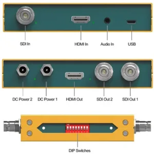 AVMATRIX SC2030 3G-SDI/HDMI Scaling Cross Converter SC2030