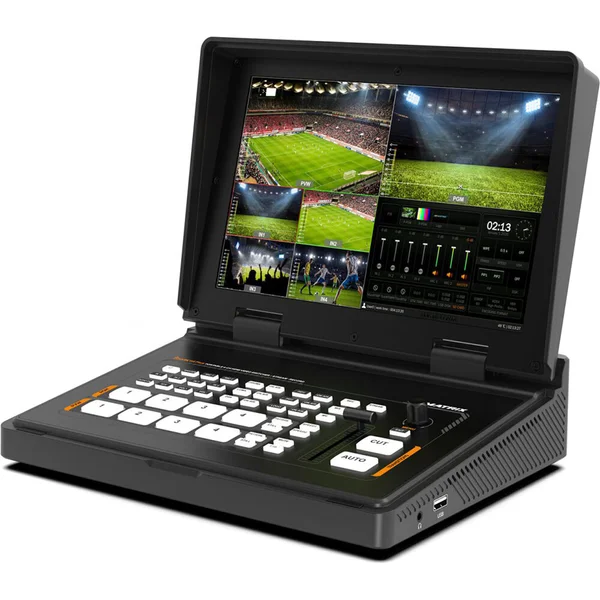 Shark H4 Plus AVMATRIX Shark H4 PLUS 4-Channel HDMI Video Switcher with 10.1" IPS Display